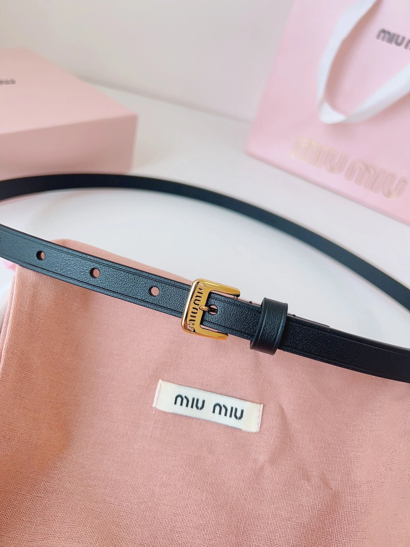 Barbara-- 7iu7iu Calfskin 1.5cm item:D-S179F0733